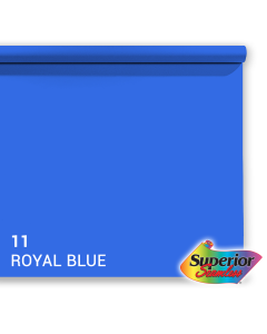 Superior Hintergrund Papier 11 Royal Blue Chroma Key 2,72 x 11m