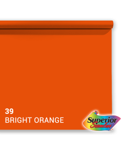 Superior Hintergrund Papier 39 Bright Orange 2,72 x 11m