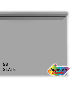 Superior Hintergrund Papier 58 Slate Grey 2,72 x 11m