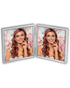 Zep Bilderrahmen 120DS01-44 Silver 2x 10x10 cm