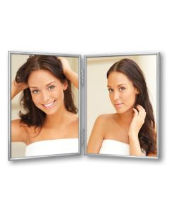 Zep Bilderrahmen 120DS01-4R Silver 2x 10x15 cm