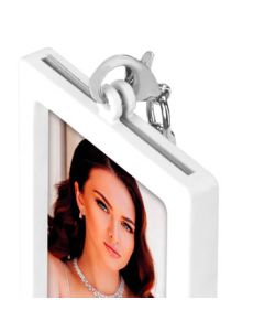 Zep Foto-Schlüsselanhänger AA9W White 35x45 mm