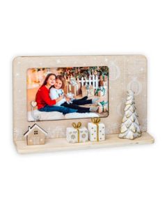 Zep Weihnachts Bilderrahmen LS7764 Shinny 10x15 (23,5x5 h15) cm