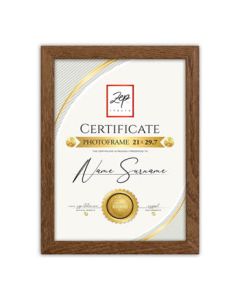 Zep V4729N Certificate Brown 29,7x42 cm