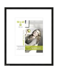 Nielsen Bilderrahmen 8988026 Apollon Schwarz 50x60 / 30x40 cm
