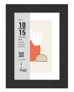 Nielsen Bilderrahmen 3211201 Wood 19 Schwarz 10x15 cm