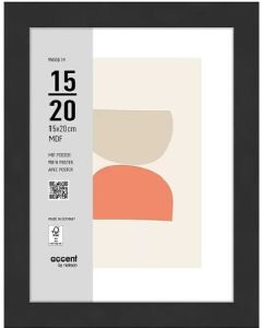 Nielsen Bilderrahmen 3217201 Wood 19 Schwarz 15x20 cm