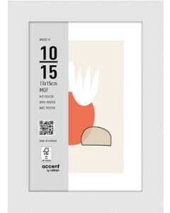 Nielsen Bilderrahmen 3211202 Wood 19 Weiß 10x15 cm