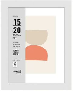 Nielsen Bilderrahmen 3217202 Wood 19 Weiß 15x20 cm