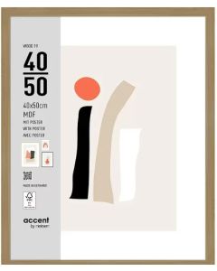 Nielsen Bilderrahmen 3240204 Wood 19 Natur 40x50 cm