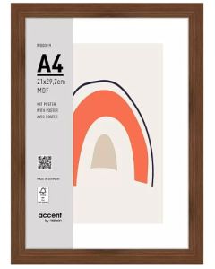 Nielsen Bilderrahmen 3221205 Wood 19 Walnuss 21x29,7 cm