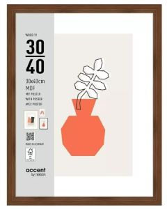 Nielsen Bilderrahmen 3230205 Wood 19 Walnuss 30x40 cm