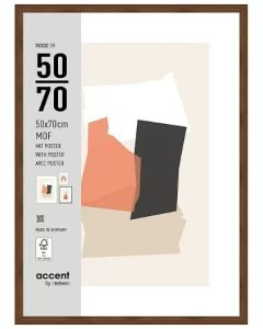 Nielsen Bilderrahmen 3252205 Wood 19 Walnuss 50x70 cm