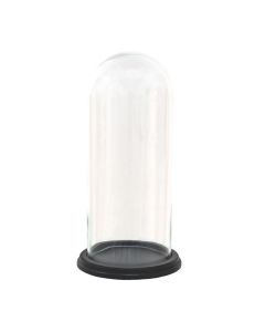 Clayre Eef Glasglocke 6GL3472 Transparent 17x26 cm