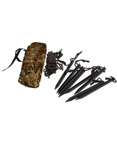 Buteo Photo Gear Tasche mit Heringen und Seilen Schilf