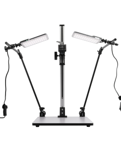 StudioKing Aufnahmetisch CS-105 mit LED-Leuchten
